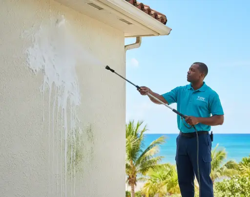 Soft-Wash House Cleaning